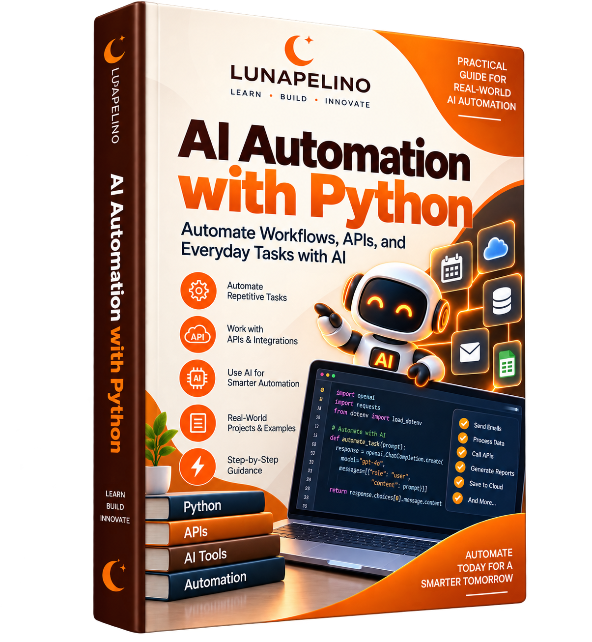 Ebook - AI Automation with Python: Automate Workflows, APIs