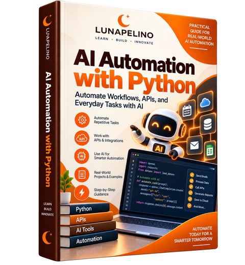 Ebook - AI Automation with Python: Automate Workflows, APIs